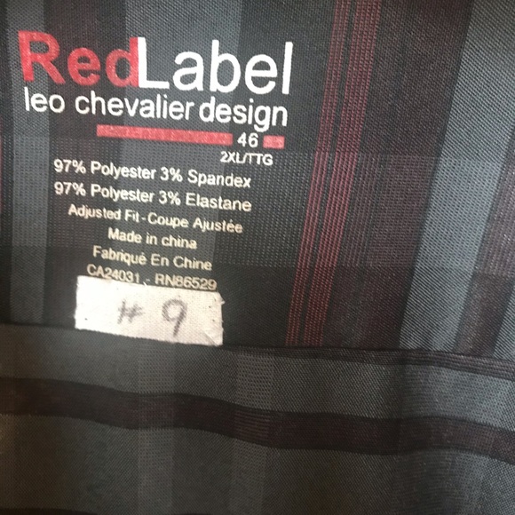 Red label dress shirt size2XL - Picture 2 of 4